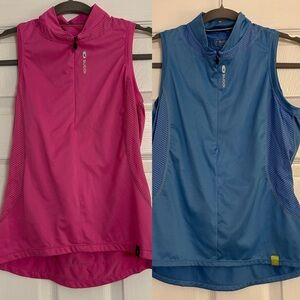 Lot Sugoi Womens Cycling Biking Running Athletic Tank Tops Medium